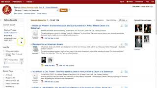 Literary Reference Center: The Basics