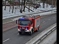 [Mix] Alarmowo 331[S]21 GBA Iveco Eurocargo JRG Nr 1 Bielsko-Biała do pożaru ciężarówki w garażu.