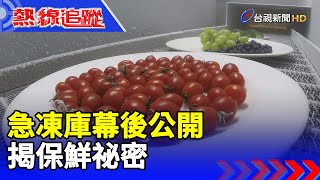 急凍庫幕後公開 揭保鮮祕密【熱線追蹤】