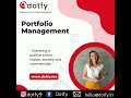 #Dotfy #portfolio  #management  #software