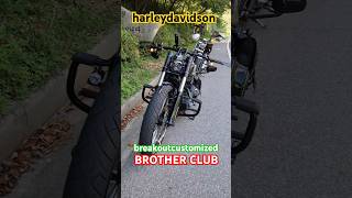 breakoutcustomized harleydavidson breakoutcustom 브라더클럽 할리데이비슨 할리욱이팀 korea 🇺🇸 usa