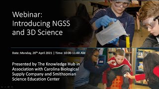 Webinar: Introduction NGSS and 3D Science
