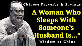 Wise Chinese Proverbs And Sayings | Deep Chinese Wisdom