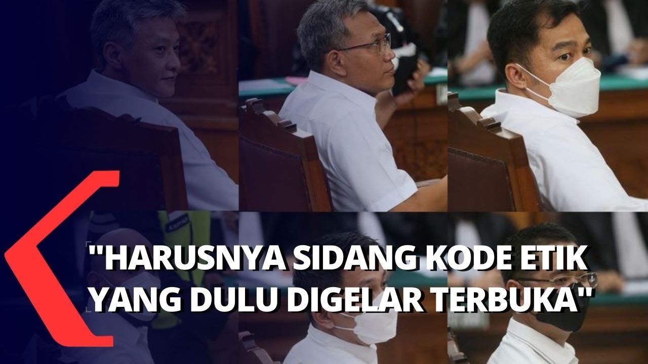 Anak Buah Sambo Menangis Saat Bersaksi, Mantan Wakapolri: Ada Aturan ...