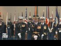 Watch full military farewell to President Obama