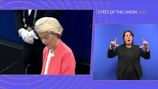 State of the European Union 2023 - Speech by President von der Leyen in ISL
