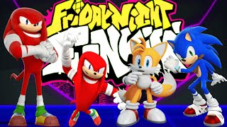 FNF: FRIDAY NIGHT FUNKIN VS KNUCKLES BLEND A CHILD | SONIC | TAILS | KNUCKLES [FNFMOD] #sonic #tails