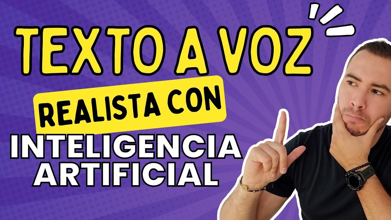 👉 Como Pasar De Texto A Voz Realista Utilizando Inteligencia Artificial ...