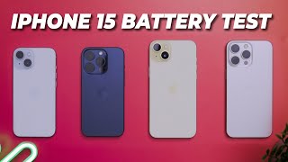 iPhone 15 vs 15 Pro vs 15 Plus vs 15 Pro Max: Battery Test