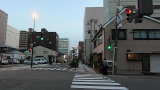 新潟市中央区下町散歩　さんぽ 　Japanese town walking 2021/06/14