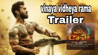 Vinaya Vidheya Rama Trailer| VVR Trailer | Ram Charan Movie Trailer 2018| Boyapati Sreenu