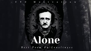 Alone By Edgar Allan Poe | Sad English Poem | the tell tale heart, annabel lee - also watch