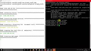 Apache Webserver HTTPD configuration via Ansible