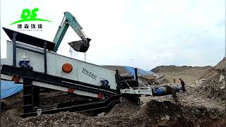 Mobile Screening Plant Waste Screening Machines