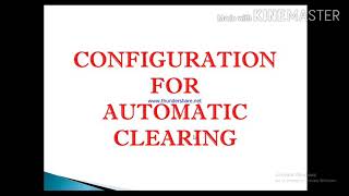 SAP-FICO SESSION 96 | CONFIGURATION OF AUTOMATIC CLEARING IN SAP-FICO|USE OF  F.13 TCODE IN SAP-FICO