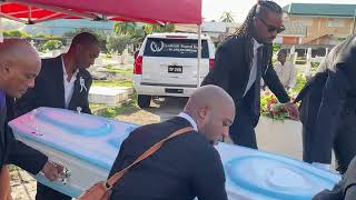 Burial of 91-year-old Doreen Prisca Francis of Elmshall.