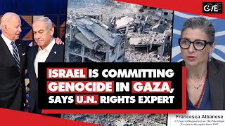 Israel is committing genocide in Gaza, UN human rights expert explains
