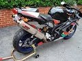 Aprilia RSV Mile exhaust sound and acceleration compilation