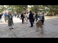 【4k stroll】todaiji temple nara japan a temple representing the capital in the 8th century