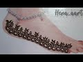 5 feet border mehndi designs beautiful feet border mehndi designs @hena_aart