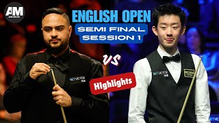 Ishpreet Singh vs Wu Yize | English Open 2024 | Semifinal Session 1