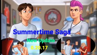 Summertime saga/New update/V0.20.17/Report card uncomplete/Lulu TV/Adultgameplay