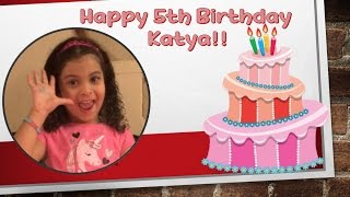 Katya's 5th Birthday