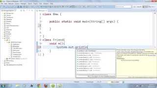 3Java tutorial for calling method of other class