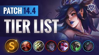 UPDATED Patch 14.4 Tier List for Season 2024 (League of Legends)