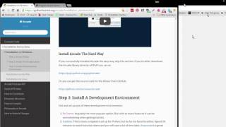 Programing with Python Arcade Library (Part 1)