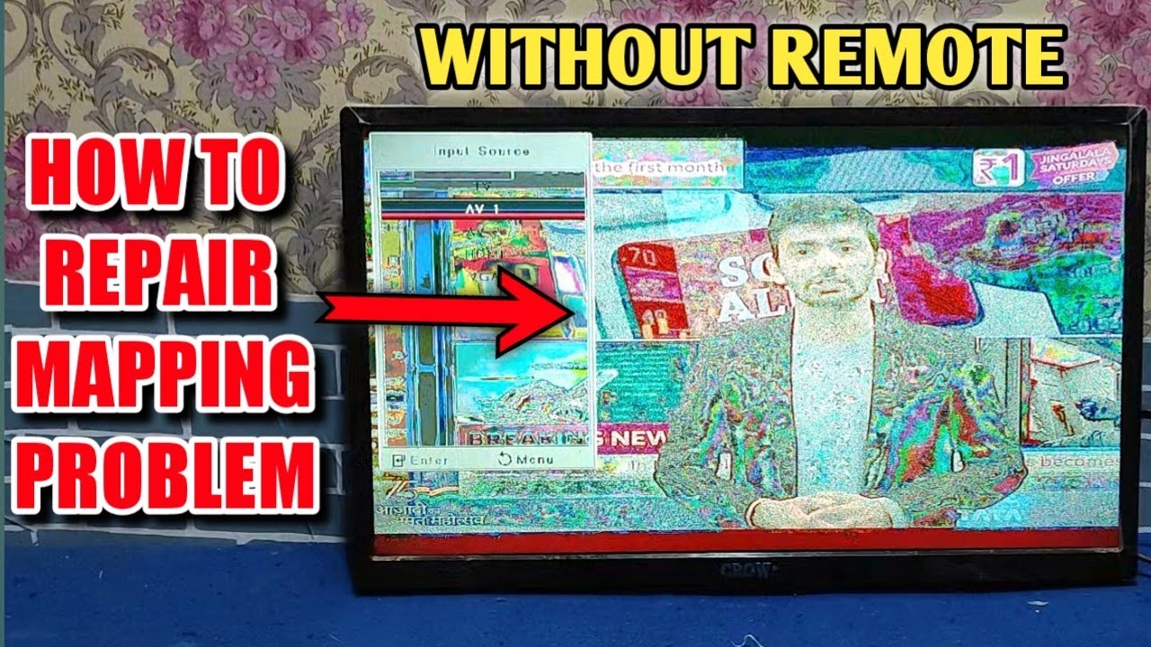 How To Repair Any Led Tv Mapping Problem Premelectronics Youtube