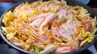 材料は白菜と豚肉だけ。簡単白ポン酢で食べる至高のミルフィーユ鍋が反則のウマさでした