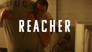 Reacher: Season One - Prison Bathroom Fight Scene | High-Def Digest
