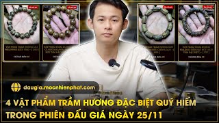 Review 4 vật phẩm Trầm Hương Đặc Biệt cao cấp sẽ được đấu g.iá ngày 25/11 | Mộc Nhiên Phát