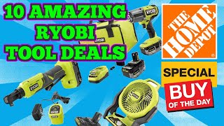 10 AMAZING Ryobi Deals Available RIGHT NOW