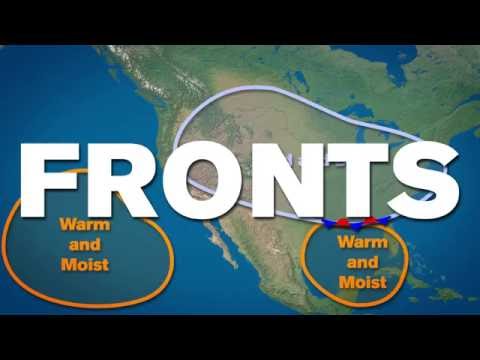 Which air mass would show the most dramatic change in both?