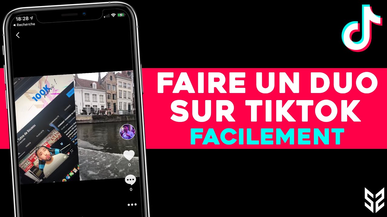 COMMENT FAIRE UN DUO SUR TIKTOK EN 2021 - TUTO - YouTube