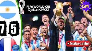 Argentina Vs France All Goals 7-5 World Cup 2022| 2022 FIFA world cup Qatar|, FIFA world cup