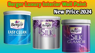 Berger Luxury Interior Wall Paint !! Luxury Paint Price !! 2024 !! #Berger paint