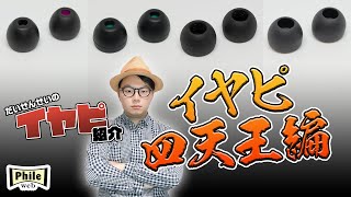 イヤホンの音・装着感が数百円で激変！これを選べば間違いない「イヤピ四天王」をご紹介