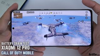 Xiaomi 12 Pro Call of Duty Mobile Gaming test | Snapdragon 8 Gen 1, 120Hz Display
