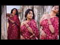 tamil serial actress gabriella saree iduppu show