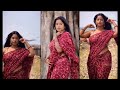 Tamil Serial Actress Gabriella Saree Iduppu Show