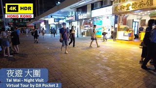 【HK 4K】夜遊 大圍 | Tai Wai - Night Visit | DJI Pocket 2 | 2021.09.07