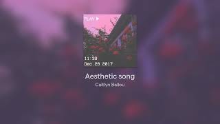 Aesthetic song