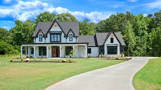 NEW LUXURY HOME FOR SALE - 4 BDRM, 4.2 BATH W/3 CAR GARAGE ON 4 ACRES S. OF ATLANTA (SOLD)
