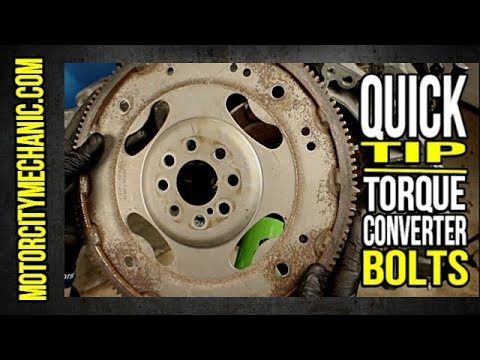 Gm Torque Converter Bolts Torque Specs Convertersan