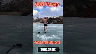 Cold Plunge ❄️ #shorts #motivation  #icebath