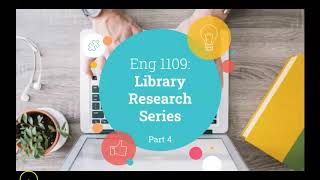 CSUB Library Video #4 (Search Tips for Using Databases)