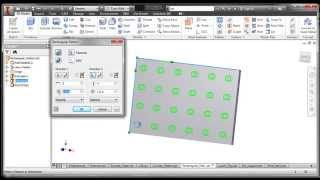 Inventor: Rectangular Pattern